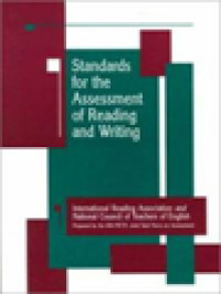 Image of Standards For The Assessment Of Reading And Writing