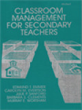 Classroom Management For Secondary Teachers