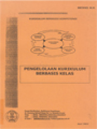 Pengelolaan Kurikulum Berbasis Kelas: Kurikulum Berbasis Kompetensi
