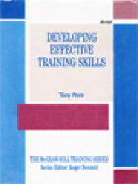 Developing Effective Training Skills