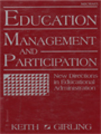 Image of Education Management And Participation: New Directions In Educational Administration