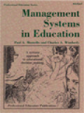 Management Systems In Education: A Systems Approach To Educational Decision Making