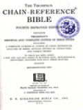 The Thompson Chain-Reference® Bible: Containing Thompson's Original And Complete System Of Bible Study
