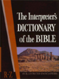 Image of The Interpreter's Dictionary Of The Bible: An Illustrated Encyclopedia, Volume IV. R-Z
