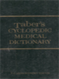 Taber's Cyclopedic Medical Dictionary