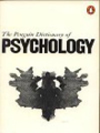 A Dictionary Of Psychology