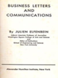 Business Letters And Communicatons