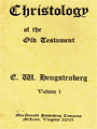 Christology Of The Old Testament I