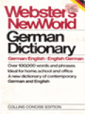 Websters New World: German Dictionary (German-English, English-German)