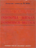 Kamus/Wörterbuch: Indonesia-Jerman / Indonesisch-Deutsch