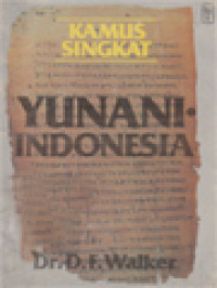 Kamus Singkat Yunani-Indonesia