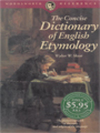 Image of The Concise Dictionary Of English Etymology