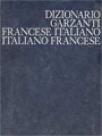Image of Dizionario Garzanti: Francese-Italiano; Italiano-Francese