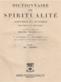 Dictionnaire De Spiritualité (Ascétique Et Mystique; Doctrine Et Histoire) Tome I: AA - Byzance