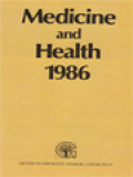 Medicine And Healt 1986 / Encyclopedia Americana