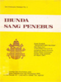 Ibunda Sang Penebus: Surat Ensiklik 