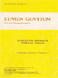 Image of Lumen Gentium (Terang Bangsa-Bangsa): Konstitusi Dogmatis Tentang Gereja - Dokumen Konsili Vatikan II