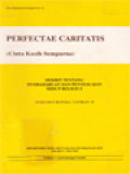 Perfectae Caritatis (Cinta Kasih Sempurna) Dekrit Tentang Pembaharuan Dan Penyesuaian Hidup Religius - Dokumen Konsili Vatikan II