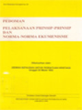 Pedoman Pelaksanaan Prinsip-Prinsip Dan Norma-Norma Ekumenisme