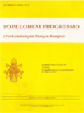 Populorum Progressio (Perkembangan Bangsa-Bangsa): Ensiklik Paus Paulus VI Tentang Perkembangan Bangsa-Bangsa 26 Maret 1967