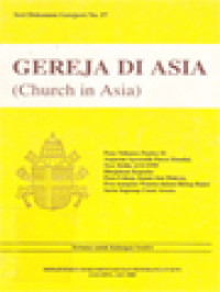 Gereja Di Asia (Church In Asia)