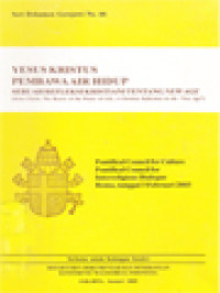 Image of Yesus Kristus Pembawa Air Hidup, Sebuah Refleksi Kristiani Tentang New Age