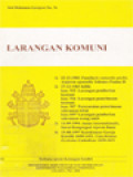 Larangan Komuni