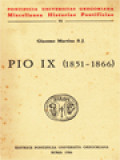 Pio IX (1851-1866)