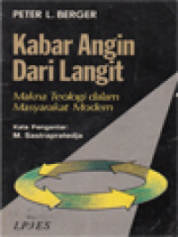 Kabar Angin Dari Langit: Makna Teologi Dalam Masyarakat Modern