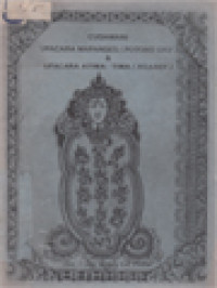 Image of Cudamani: Upacara Mapandes (Potong Gigi) & Upacara Atiwa-Tiwa (Ngaben)