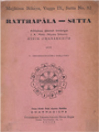 Image of Ratthapala-Sutta: Majjhima Nikaya, Vagga IX, Sutta No.82