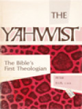 The Yahwist: The Bible's First Theologian