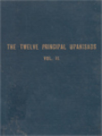 The Twelve Principal Upanisads II: Brhadaranyaka-Upanisad