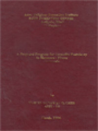 A Proposed Program For Carmelite Postulancy In Maumere - Flores Indonesia, Asian Religious Formation Institute Saidi Formation Center Antipolo, Rizal, Philippines