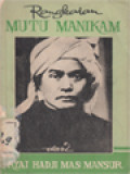 Rangkaian Mutu Manikam: Kumpulan Buah Pikiran Budiman K.H Mas Mansur 1896-1946