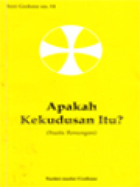 Image of Apakah Kekudusan Itu? (Suatu Renungan) (11)