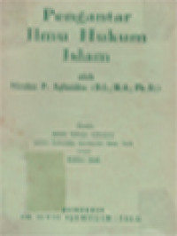 Pengantar Ilmu Hukum Islam