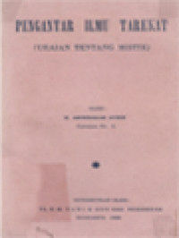 Image of Pengantar Ilmu Tarekat (Uraian Tentang Mistik)