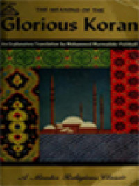 The Meaning Of The Glorious Koran