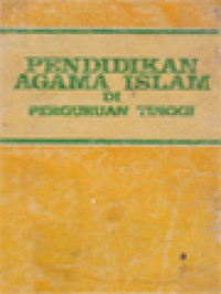 Pendidikan Agama Islam Di Perguruan Tinggi