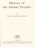 History Of The Islamic Peoples