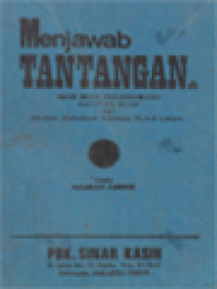 Image of Menjawab Tantangan: Imam Musa Projosiswoyo Studi Islam Dari Gerakan Ahmadiah Indonesia (G.A.I.) Lahure