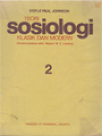Image of Teori Sosiologi Klasik Dan Modern 2