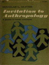 Invitation To Anthropology: A Guide To Basic Concepts