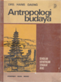 Image of Antropologi Budaya: Untuk Sekolah Lanjutan Atas