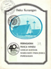 Buku Kenangan Peringantan Pancawindu Gereja Katolik Maria Ratu Para Rasul Pemekasan (30 Mei 1948 - 30 Mei 1988)