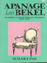 Apanage Dan Bekel: Perubahan Sosial Di Pedesaan Surakarta 1830-1920