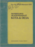 Sosiologi Masyarakat Kota & Desa