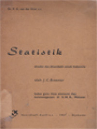 Image of Statistik: Disadur Dan Ditambahi Untuk Indonesia