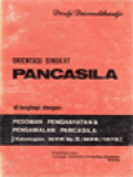 Orientasi Singkat Pancasila, Di Lengkapi Dengan: P4 (Ketetapan MPR No. II / MPR / 1978)